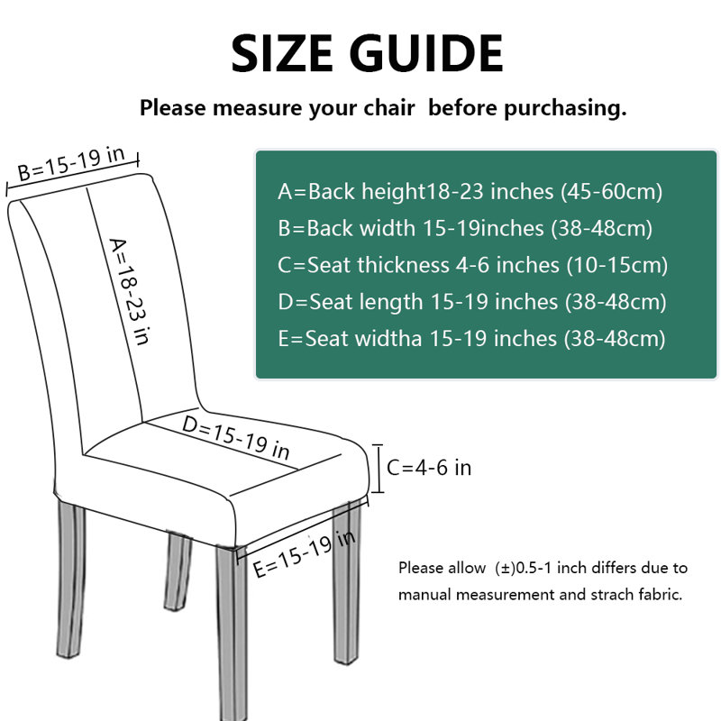 Red Barrel Studio® Dining Room Chair Slipcovers,Set Of 6 Wayfair